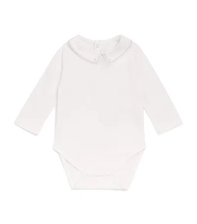 Tartine Et Chocolat Kids'  Embroidered All-in-one In White