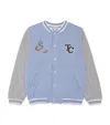 Tartine Et Chocolat Embroidered Bomber Jacket In Blue