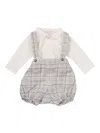 Tartine Et Chocolat Embroidered-collar Babywear In Neutral