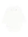 Tartine Et Chocolat Embroidered-collar Body In White