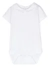 Tartine Et Chocolat Embroidered-collar Body In White