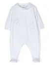 Tartine Et Chocolat Embroidered-design Cotton Pyjama In Blue