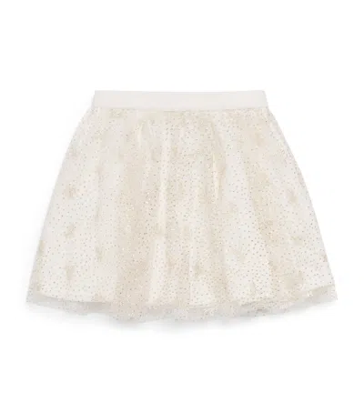 Tartine Et Chocolat Kids' Embroidered Jupona Skirt In Neutral