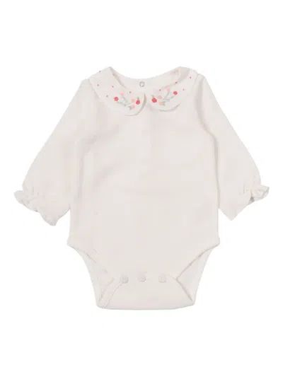 TARTINE ET CHOCOLAT EMBROIDERED RUFFLED BODIE