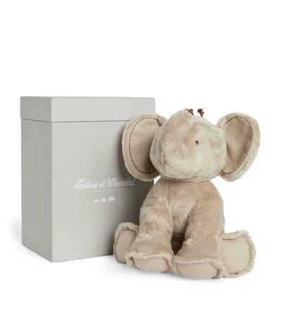 Tartine Et Chocolat Ferdinand The Elephant In Beige