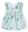 Tartine Et Chocolat Floral Cotton Blouse In Multicoloured