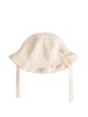 Tartine Et Chocolat Floral-embroidered Hat