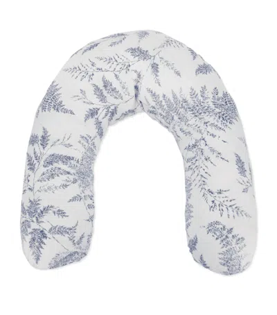 Tartine Et Chocolat Floral Maternity Pillow In Blue