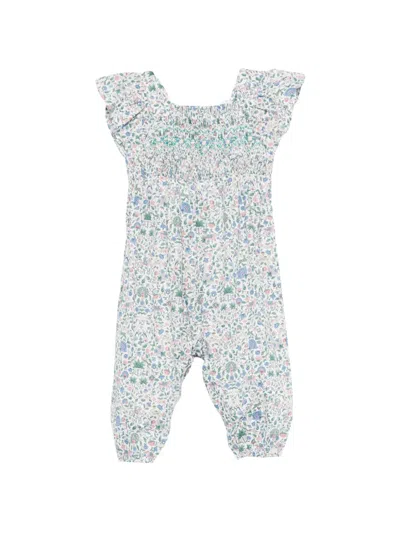 Tartine Et Chocolat Babies' Floral-pattern Romper In Multi