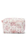 Tartine Et Chocolat Floral-print Cotton Changing Bag In White