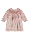Tartine Et Chocolat Floral-print Cotton Dress In Pink