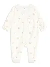 Tartine Et Chocolat Floral-print Cotton Pajamas In White