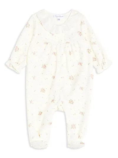 Tartine Et Chocolat Babies' Floral-print Cotton Pajamas In White