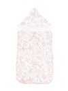 Tartine Et Chocolat Floral-print Cotton Sleep Bag In White