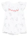 Tartine Et Chocolat Floral-print Dress In White