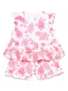 Tartine Et Chocolat Floral-print Shorts Set
