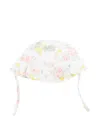 Tartine Et Chocolat Flower-patterned Hat In White