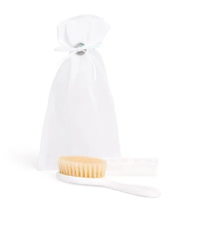 Tartine Et Chocolat Garda Brush And Comb Set In Pink