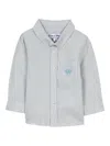 Tartine Et Chocolat Gingham-check Shirt In Gray