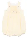 Tartine Et Chocolat Gingham-pattern Body In Yellow