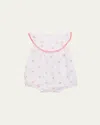 Tartine Et Chocolat Floral-print Romper In Blanc