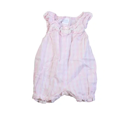 Pre-owned Tartine Et Chocolat Babies' Girls Pink Romper