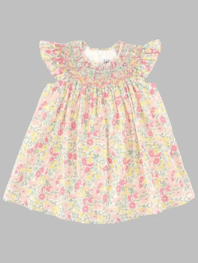 Tartine Et Chocolat Girls Robe7 Mini Dress In Pink