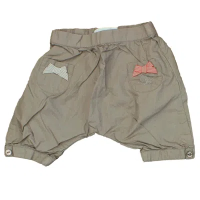 Tartine Et Chocolat Kids' Girls Tan Pants In Brown