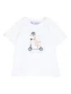 Tartine Et Chocolat Graphic-print Cotton T-shirt In White