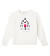 Tartine Et Chocolat Intarsia Wool Sweater In White