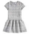 Tartine Et Chocolat Jacquard Dress In Multicoloured
