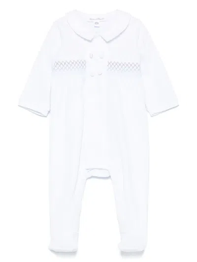 Tartine Et Chocolat Babies' Jersey Pajama In Blue