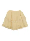 Tartine Et Chocolat Gingham Cotton-blend Skirt In Multi