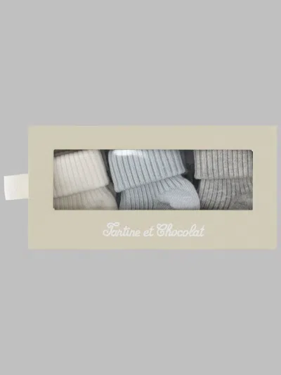 Tartine Et Chocolat Babies'  Kitchaussettes Divers In Gray