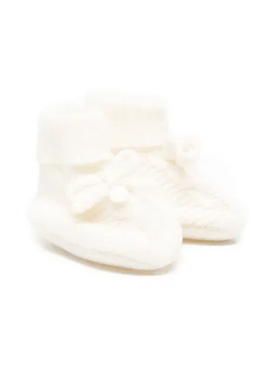 Tartine Et Chocolat Babies' Knitted Slippers In Multi