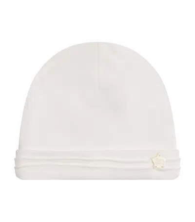 Tartine Et Chocolat Kids' Knitted Star Beanie In Neutral