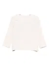 Tartine Et Chocolat Lace-collar Blouse In Neutral