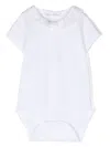 Tartine Et Chocolat Lace Collar Short-sleeve Body In White