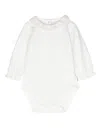 Tartine Et Chocolat Lace-trim Bodysuit In White