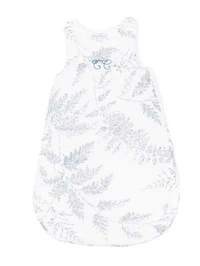 Tartine Et Chocolat Leaf-print Sleep Bag In White