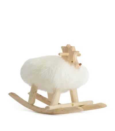 Tartine Et Chocolat Léon The Hedgehog Rocking Toy In Beige