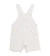 Tartine Et Chocolat Linen Dungarees In White