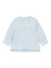 Tartine Et Chocolat Linen Shirt In Blue
