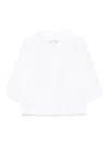 Tartine Et Chocolat Linen Shorts In White