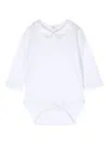 Tartine Et Chocolat Logo-embroidered Bodysuit In White