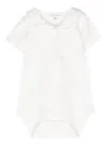 Tartine Et Chocolat Logo-embroidered Cotton Body In White
