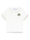 Tartine Et Chocolat Logo-patch Polo Shirt In White
