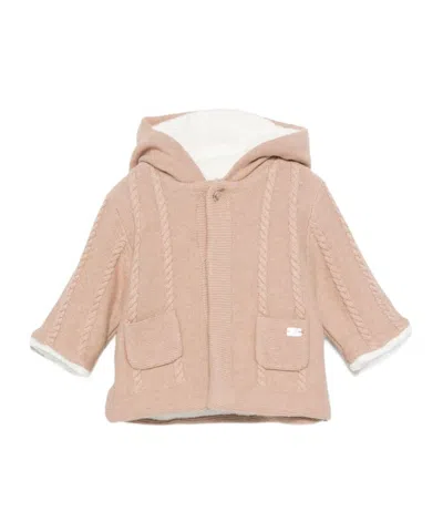 Tartine Et Chocolat Long-sleeved Cardigan In Pink