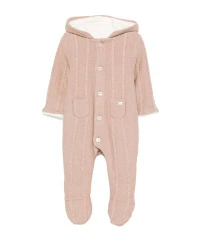 Tartine Et Chocolat Long-sleeved Jumpsuit In Animal Print