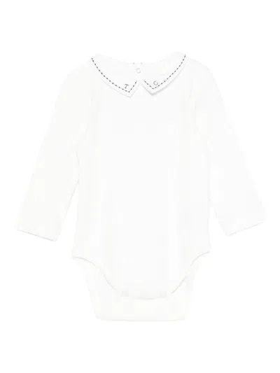 Tartine Et Chocolat Mini Baby Body Set For Boys In White
